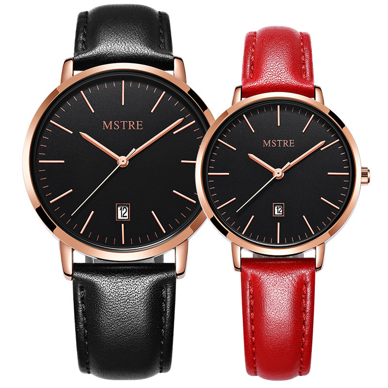 名仕爵1314一对男女款日韩潮流对表 mstre国产腕表