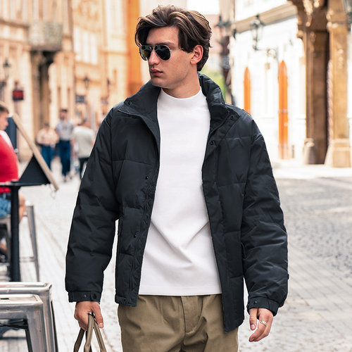 【佟大为同款】MrBu布先生半高领长袖男士秋冬加厚保暖贴身打底衫 - 图0