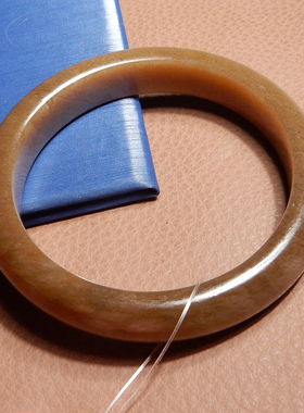 方言和田玉新疆且末高脂糖玉手镯