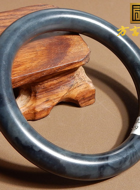 方言润漆黑如墨羊脂墨玉