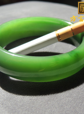 方言俄山料碧玉手镯精品和田玉