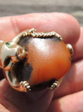 方言品牌和田玉珍稀黄色名品玉