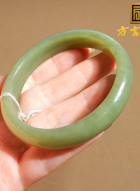 方言新疆且末老坑青黄口57mm手镯