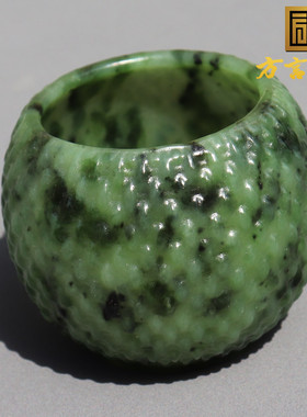 方言精品推荐碧玉杯子小摆件