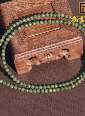 细腻油润沙枣青籽一细料猫眼手串
