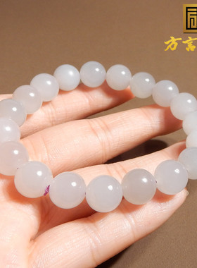 方言青海料烟紫10mm圆珠手串