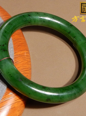 方言俄罗斯老坑料菠菜绿碧玉