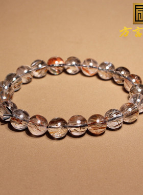 方言巴西黑金超七圆珠手串