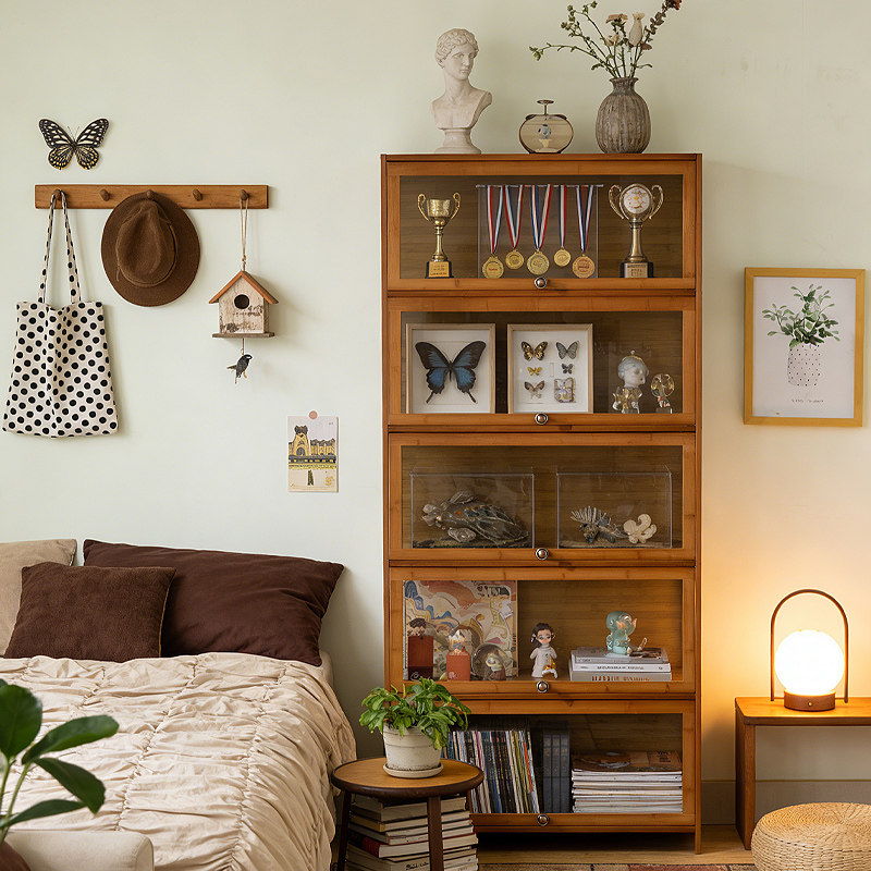 手办展示柜玩具适用乐高模型高达家用透明盲盒收纳盒展示架陈列柜,淘宝优惠券,粉丝福利购,淘宝优惠卷