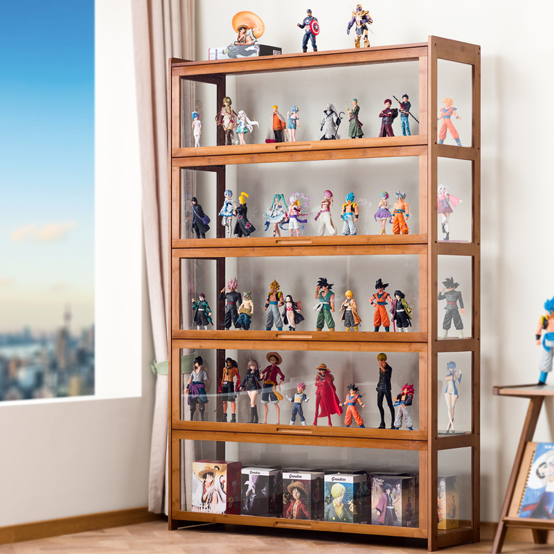 Eleven-dimensional extended transparent figure storage box