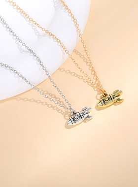 创意新款优选合金电镀项链可爱迷