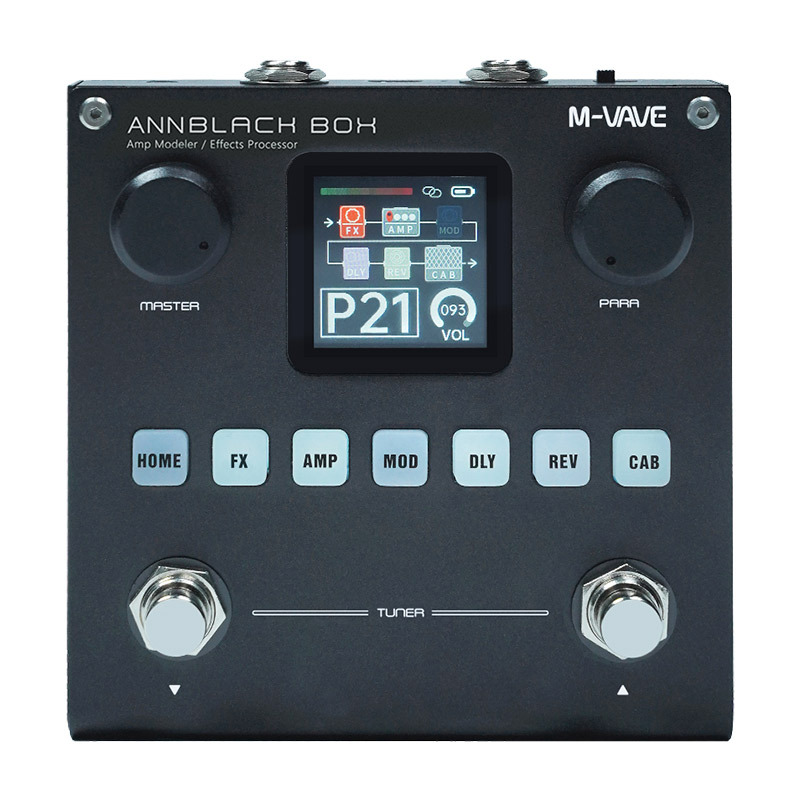 M-VAVE电吉他综合效果器blackbox贝斯多功能单块音箱模拟声卡 - 图3