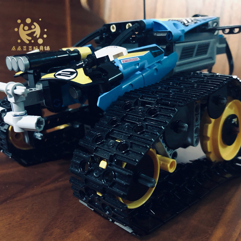 lego乐高机械组4209502遥控特技赛车 technic男孩拼插拼搭积木玩