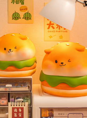 卡通儿童生日礼物存钱罐可取搪胶