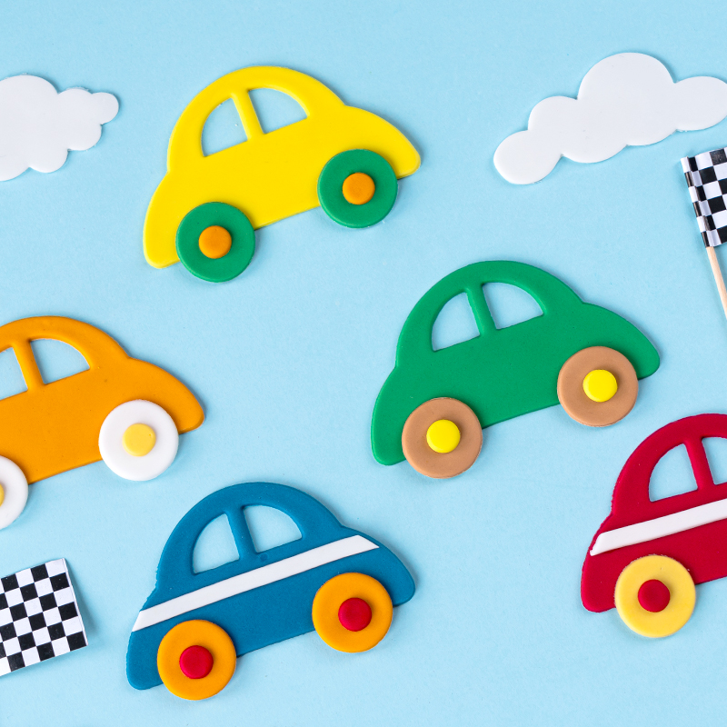 diy可爱小汽车造型塑料切模翻糖饼干压模印花模蛋糕装饰烘焙模具 - 图1