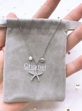 本土品牌风海星吊坠珍珠贝壳现货