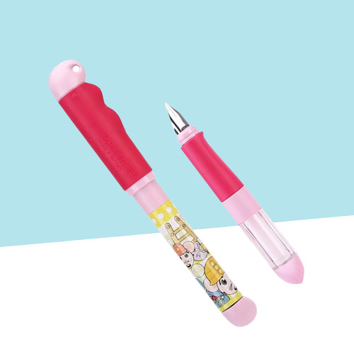 schneider施耐德嘚瑟鼠base kid儿童成钢笔长短杆替换墨囊钢笔 - 图1