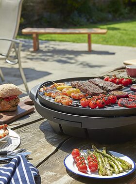 美国George Foreman 22460 Indoor and Outdoor Grill - Black