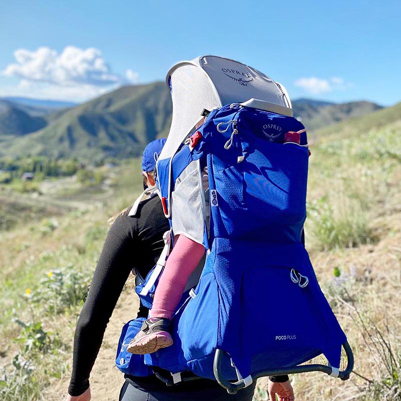 OSPREY POCO PLUS小鹰珀蔻 21L儿童背架徒步登山旅行双肩背包 - 图1