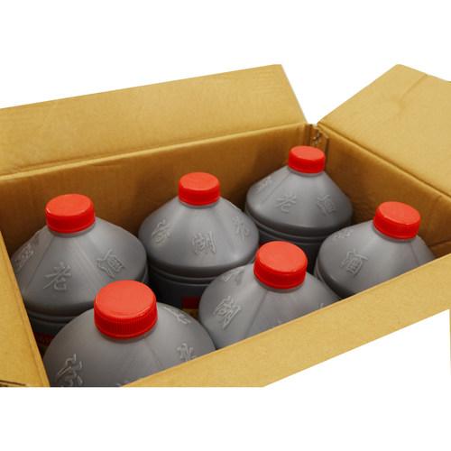 浙江嘉兴嘉善黄酒15°花雕王2500ml*6桶整箱价半干型黄酒日期新 - 图1