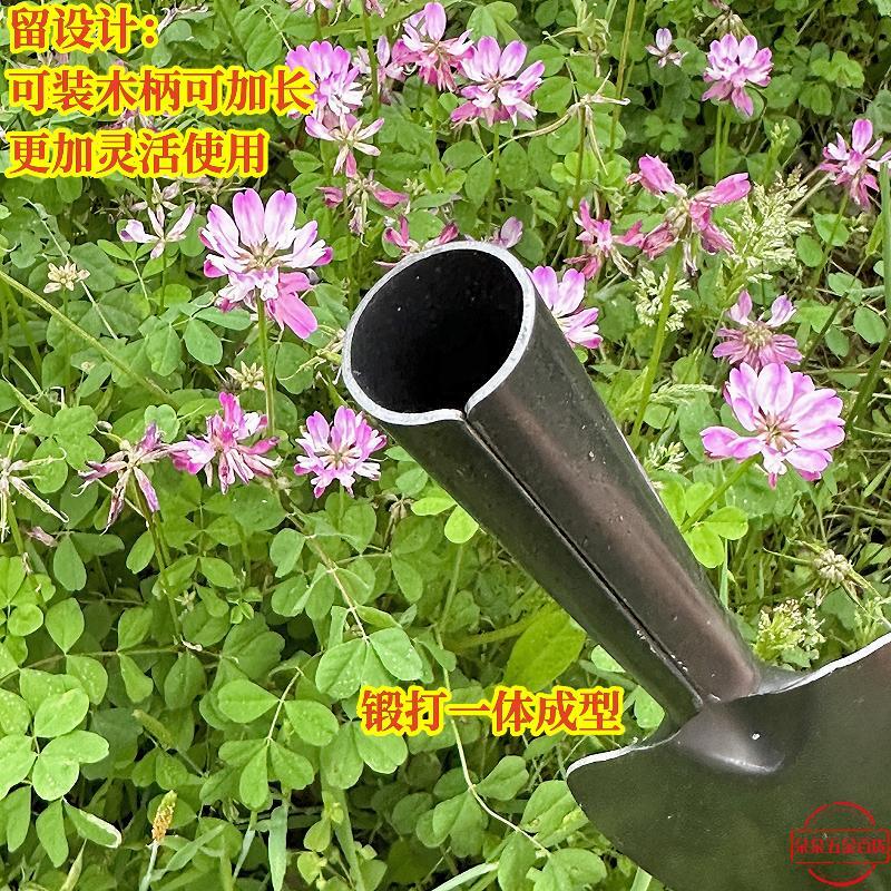 柳叶小铲子家用种菜农用碳钢铲园林盆栽种花铲土户外移苗松土赶海-图1