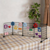 Desktop grid hairpin hair tie storage rack