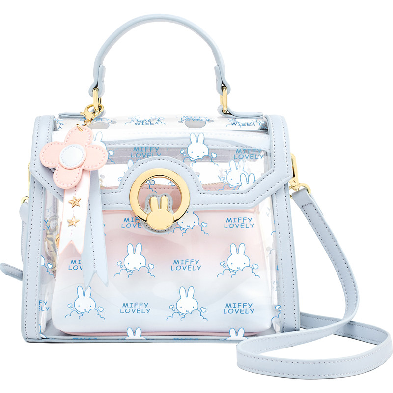 米菲网红果冻包包2022新款女斜挎包 米菲伟之林女士包袋