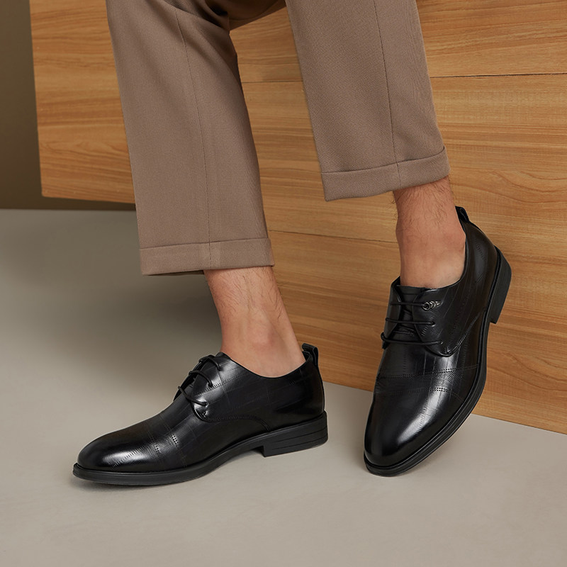 红蜻蜓2022秋季新款商务正装男男鞋 红蜻蜓男鞋正装皮鞋