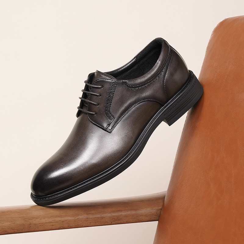  红蜻蜓男鞋正装皮鞋