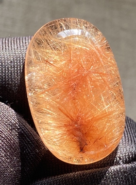天然水晶发晶花吊坠裸石DIY发晶饰品项链挂坠一物一图
