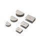 Glass sandwich panel bracket fixing clip clip