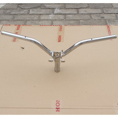 新大洲本田50自由电喷摩托车SDH50QT-45方向把车把手把龙头原装件 - 图1