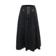 ງານບຸນດົນຕີ subculture skirt skirt ເຕັ້ນລໍາສີດໍາ