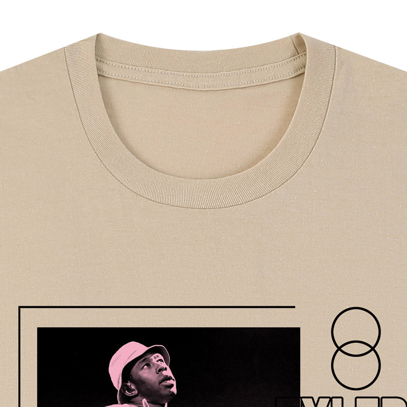 Tyler  the Creator短袖T恤泰勒救世主golf wang嘻哈潮牌印花男女 - 图0