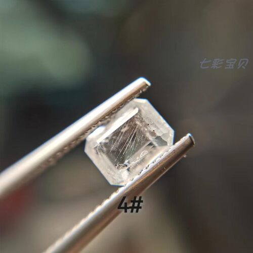 天然稀有宝石天青石戒面A41国赛考试大纲样品 鉴定师难得学习样品 - 图2