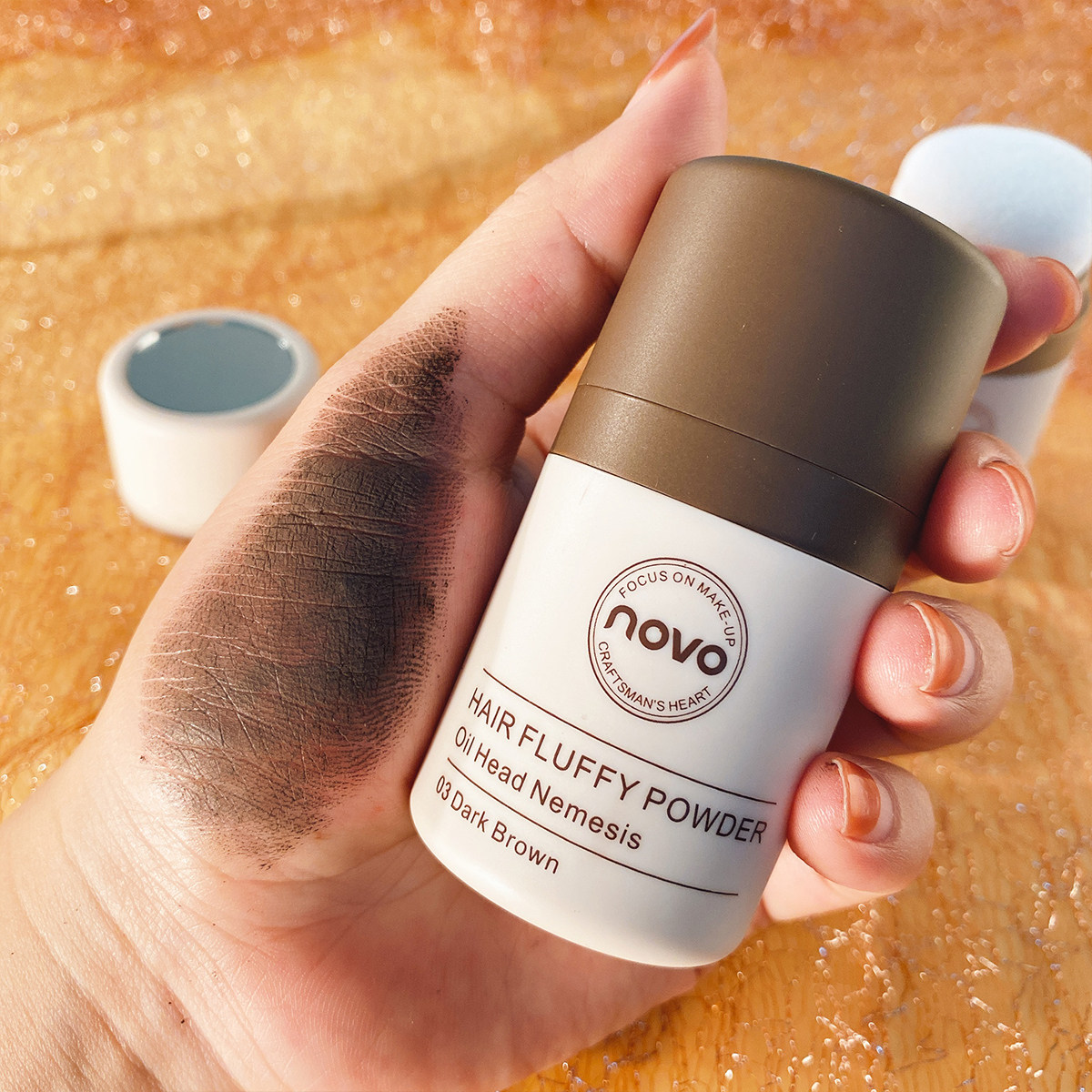 novo蓬蓬粉防水防汗发际线粉修容阴影填充补发去油头控油干发免洗,淘宝优惠券,粉丝福利购,淘宝优惠卷