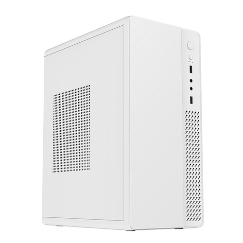 EVESKY 机遇007办公台式机电脑主机箱MATX桌面迷你小机箱USB2.0 - 图0