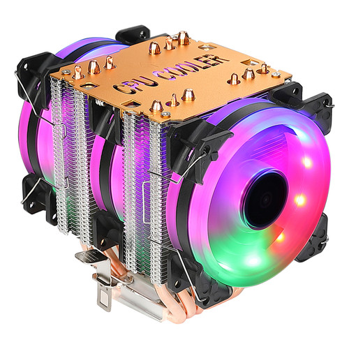 寒霜6热管CPU散热器1151风冷2011静音1155AMD台式机电脑CPU风扇i5 - 图2