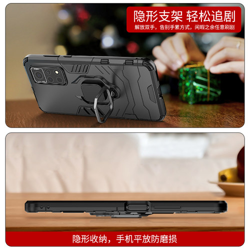 适用荣耀v40手机壳华为v40轻奢版防摔全包保护套车载磁吸带指环支架男士新款honor曲面屏专用外壳ala一an70女 - 图0