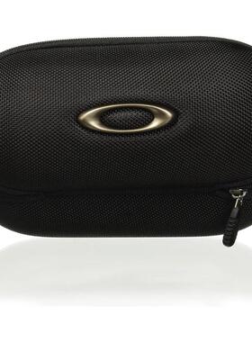 代购Oakley欧克利男士眼镜盒防压防刮便携保护镜片黑色硬壳