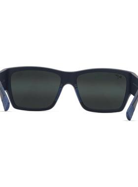 海外代购MauiJim女士太阳眼镜偏光防紫外线方形框玻璃镜片