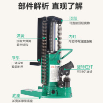 Shanghai-work hydraulic claw jack aluminium film vertical duckbill type cross jacking road machine 5 ton 10 ton 20T2 5 ton 30T