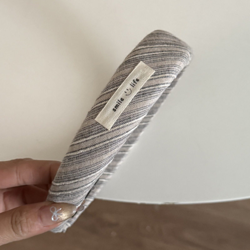 韩系甜美百搭条纹大肠发圈方巾发夹新款高颅顶发箍扎马尾头绳发饰,淘宝优惠券,粉丝福利购,淘宝优惠卷