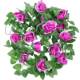 Artificial rose vines, artificial flowers, rattan ceiling decoration