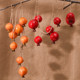 Simulated persimmon string pomegranate pendant fruit ornament decoration