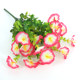 Fake flower simulated flower bed fence small handful flower arrangement decoration