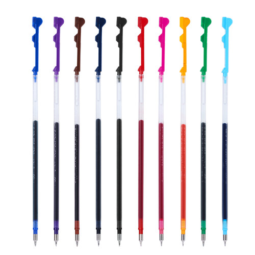 日本百乐Coleto系列水笔芯LHKRF-10C4 多功能笔替芯细笔芯0.4mm - 图0