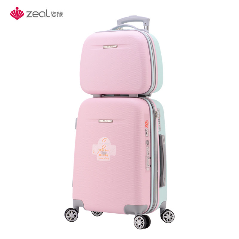 小型20寸儿童18可爱女小轻便拉杆箱 zeal旅行箱