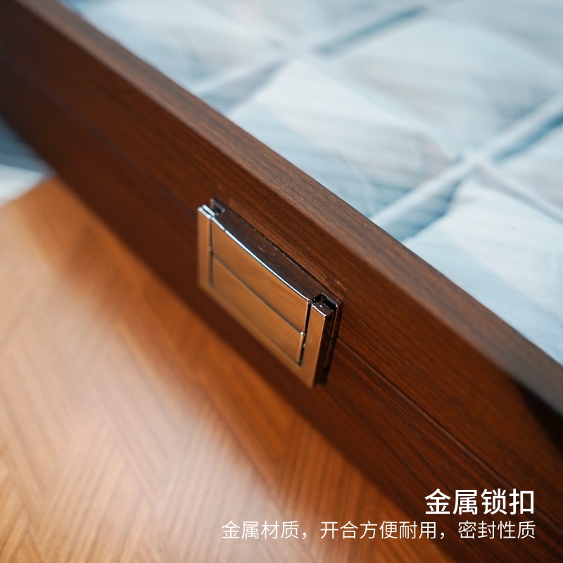 复古黑胡桃纹木质12位手表收纳展示陈列盒子木质丝棉枕大小表通用 - 图1