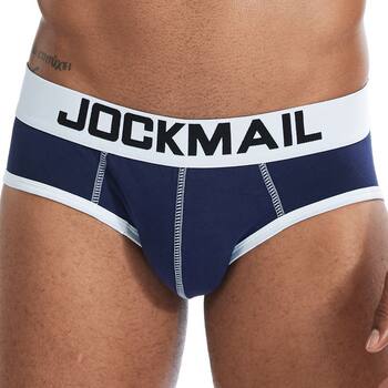 JOCKMAIL ຊຸດຊັ້ນໃນຂອງຜູ້ຊາຍ trendy ມີ U convex bag, ສະດວກສະບາຍແລະ breathable, ກາງແອວສັ້ນວ່າງ, ສັ້ນ trendy ສໍາລັບຜູ້ຊາຍ